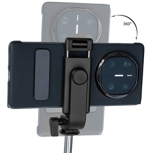 1 Selfie - Stick mit Fernbedienung für einfache Fotos schwarz - Easy2sell - Deluxe