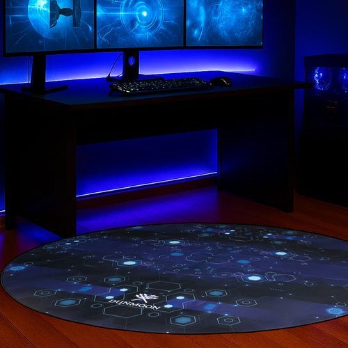 1 Stück Gaming - Matte rutschfest mit Schutzfunktion schwarz - Easy2sell - Deluxe