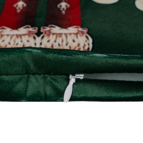 1 Stück Kissenbezug Nussknacker für gemütliche Weihnachten, grün rot - Easy2sell - Deluxe