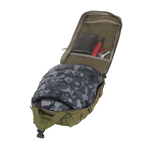 1 Stück Militär Rucksack mit vielseitigem Tragesystem grün - Easy2sell - Deluxe