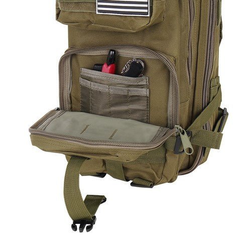 1 Stück Militär Rucksack mit vielseitigem Tragesystem grün - Easy2sell - Deluxe