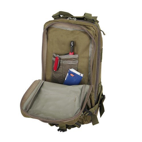 1 Stück Militär Rucksack mit vielseitigem Tragesystem grün - Easy2sell - Deluxe