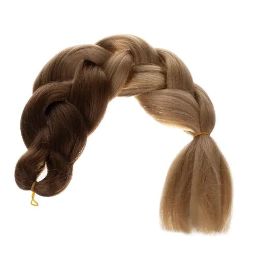 1 Stück Ombre Zopf aus Kunsthaar, leicht, blondes Ombre - Easy2sell - Deluxe