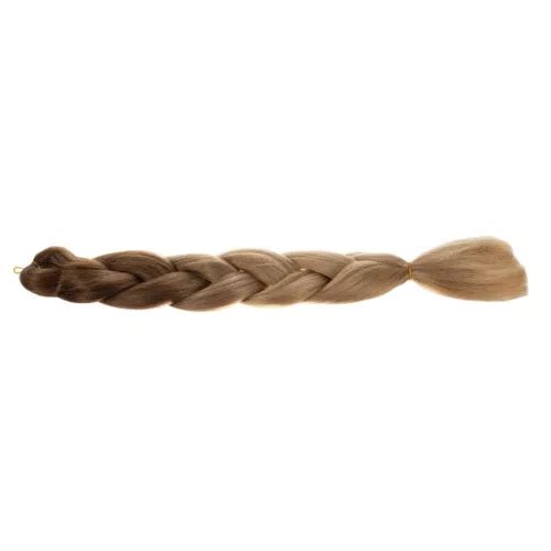 1 Stück Ombre Zopf aus Kunsthaar, leicht, blondes Ombre - Easy2sell - Deluxe
