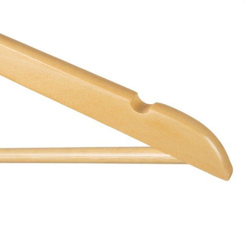 10 Kleiderbügel aus Holz mit ergonomischer Form - Easy2sell - Deluxe