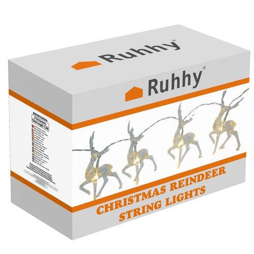 10 Rentier Lichtergirlande warmweiß gemütliche Beleuchtung - Easy2sell - Deluxe