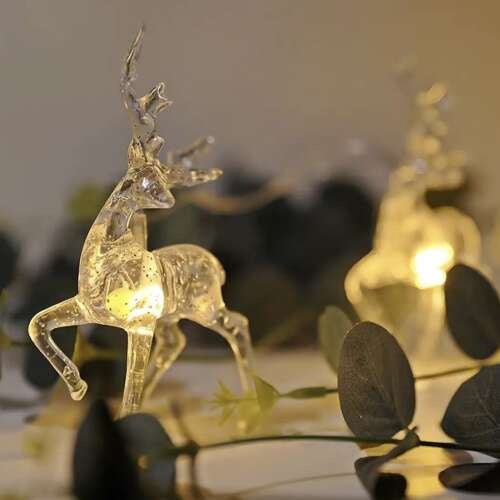 10 Rentier Lichtergirlande warmweiß gemütliche Beleuchtung - Easy2sell - Deluxe