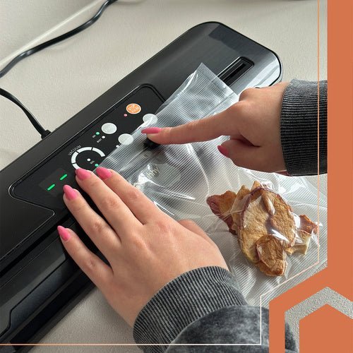 10 Vakuumierbeutel + Vakuumierer + schnelle Versiegelung + Frische langer Halt - Easy2sell - Deluxe