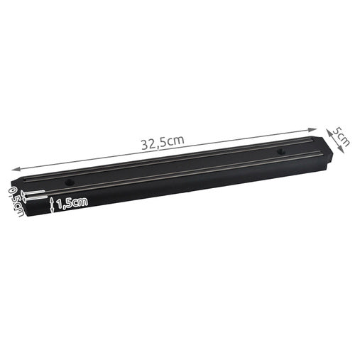 Magnetische Messerleiste 32,5 cm Extra Starke Magneten für Küchenutensylien und Werkzeuge 1590