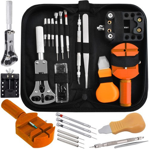 Uhrmacherwerkzeug Set 13-teilig Uhrenreparatur Werkzeugkoffer Präzisionsset