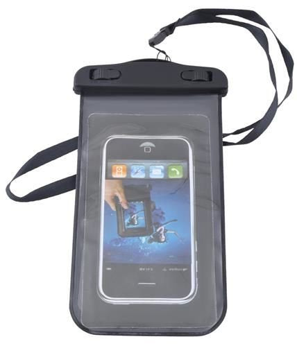 Wasserdichte Handy-Schutzhülle Schutz vor Wasser Staub Schmutz Outdoor-Aktivitäteten Schwarz 2347