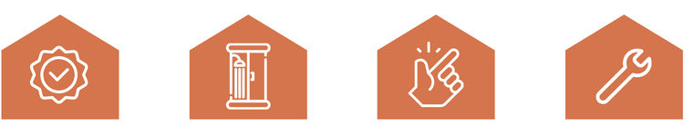 Duschkabinenräder - 8er-Set