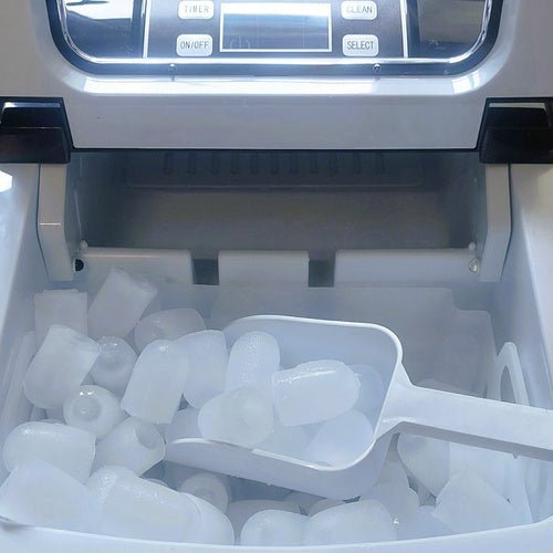 12 kg Eismaschine mit Display und Timer, schwarz - Easy2sell - Deluxe