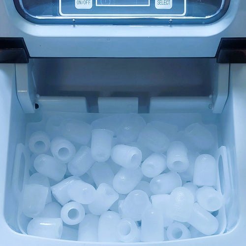 12 kg Eismaschine mit Display und Timer, schwarz - Easy2sell - Deluxe