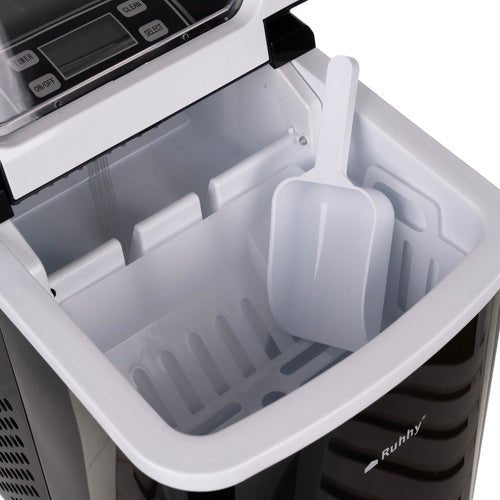 12 kg Eismaschine mit Display und Timer, schwarz - Easy2sell - Deluxe