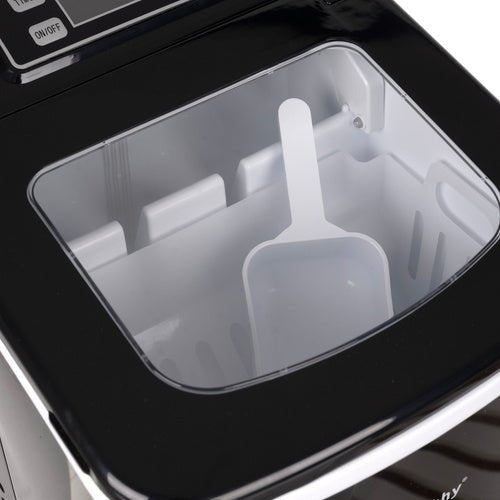 12 kg Eismaschine mit Display und Timer, schwarz - Easy2sell - Deluxe