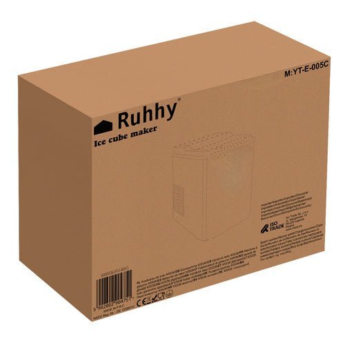 12 kg Eismaschine mit Display und Timer, schwarz - Easy2sell - Deluxe