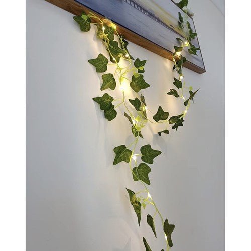12 künstliche Reben mit LED - Beleuchtung für stimmungsvolles Grün, grün - Easy2sell - Deluxe