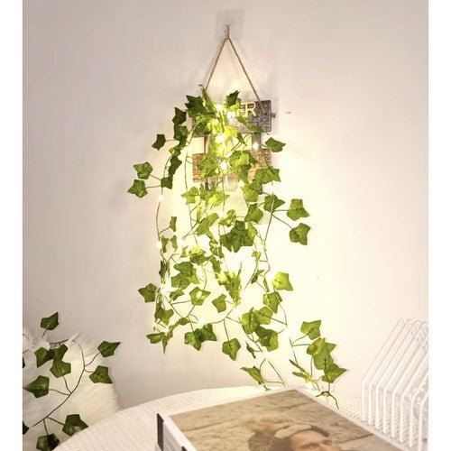 12 künstliche Reben mit LED - Beleuchtung für stimmungsvolles Grün, grün - Easy2sell - Deluxe