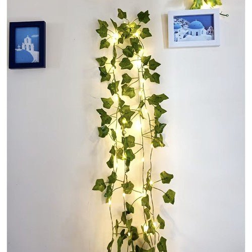 12 künstliche Reben mit LED - Beleuchtung für stimmungsvolles Grün, grün - Easy2sell - Deluxe