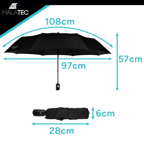Faltbarer Regenschirm 110 cm