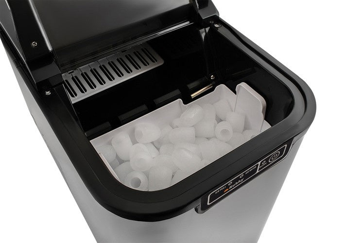Eiswürfelbereiter Eismaschine 12 kg/24h 2,2 l 120 W 9 Würfel ABS 33x25x36,5 cm