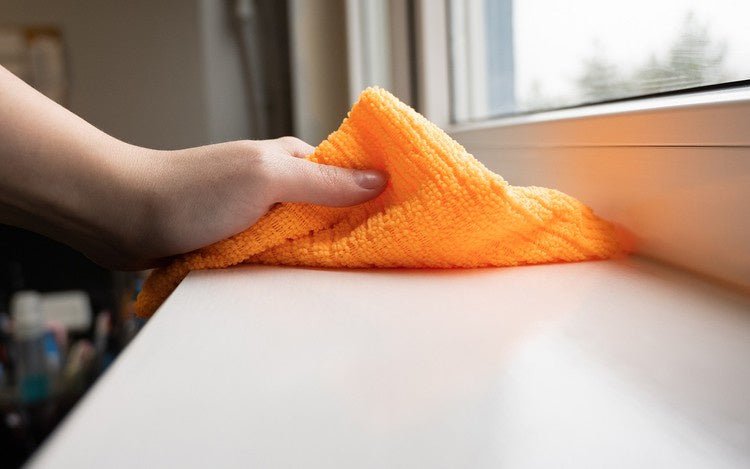 Mikrofasertücher - Set à 12 Stück.