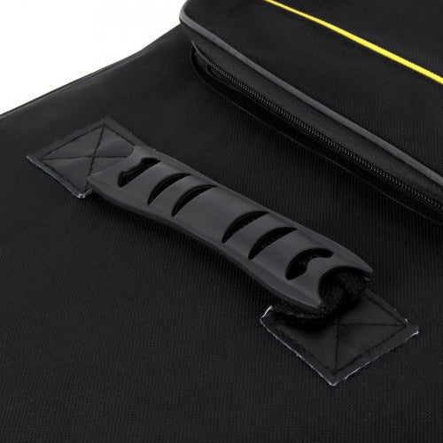 Gitarrentasche für klassische Gitarre 41 Zoll schwarz verstellbare Rucksackgurte