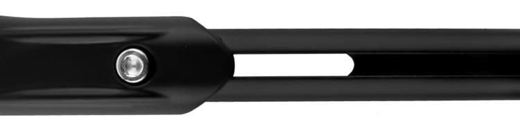 Fahrradständer Universal Hinterrad verstellbar 24-29 Zoll Aluminium Schwarz