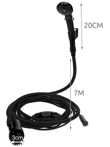 Tragbare Campingdusche