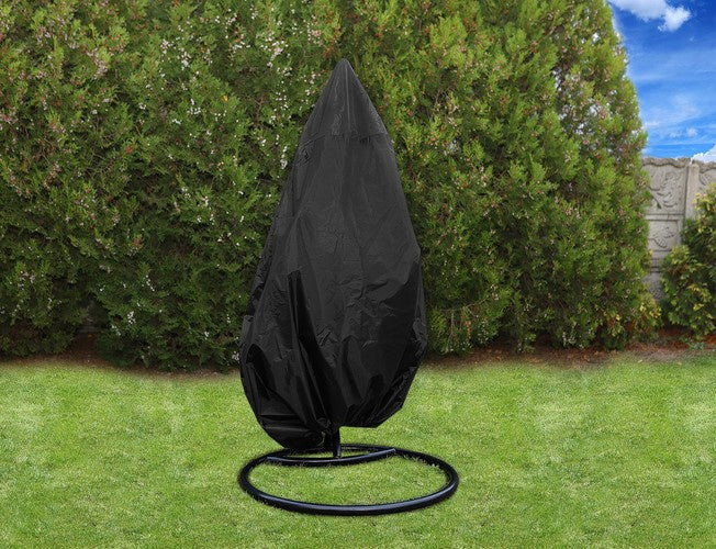 Hängesessel Abdeckung 200D Oxford wasserdicht winddicht UV-Schutz schwarz Set