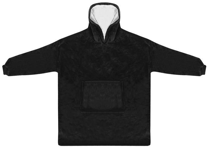 XXL-Sweatshirt - schwarze Decke
