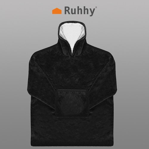 XXL-Sweatshirt - schwarze Decke
