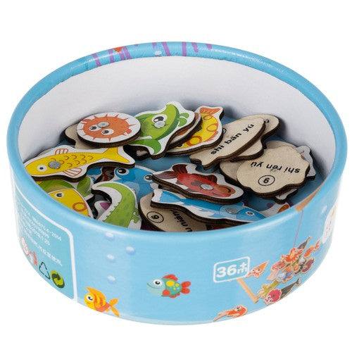 Spiel „Fische fangen“ für einen Magneten, 22-tlg.