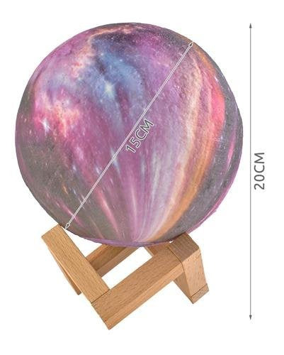 Nachtlampe Mond 15cm 16 Farben