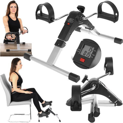 Heimtrainer 2in1 Arm Beintrainer klappbar magnetischer Widerstand LCD 100 kg