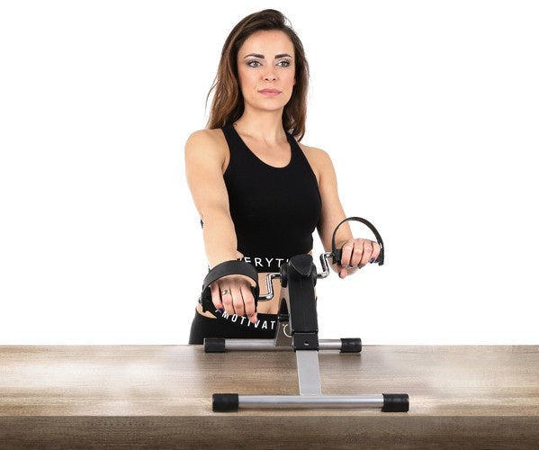 Heimtrainer 2in1 Arm Beintrainer klappbar magnetischer Widerstand LCD 100 kg