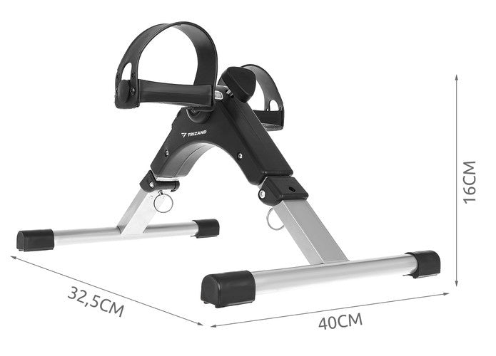Heimtrainer 2in1 Arm Beintrainer klappbar magnetischer Widerstand LCD 100 kg