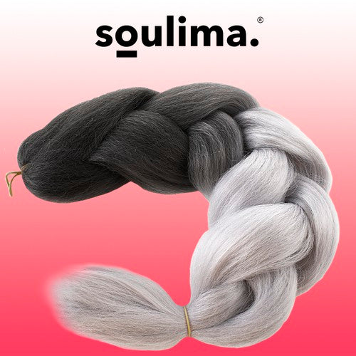 Ombre-Zöpfe aus synthetischem Haar, Gr./Gr. W10345