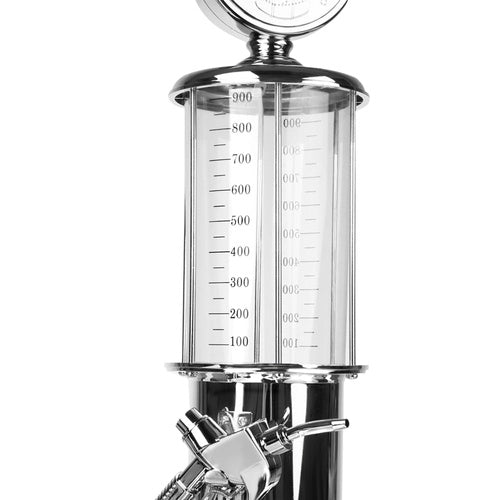 Getränkespender 1 l Zapfsäule Bier Wein Wodka Party Selbstbedienung ABS Chrom