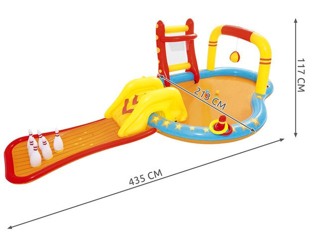 Aufblasbarer Spielplatz 435x213x117cm BESTWAY 53068