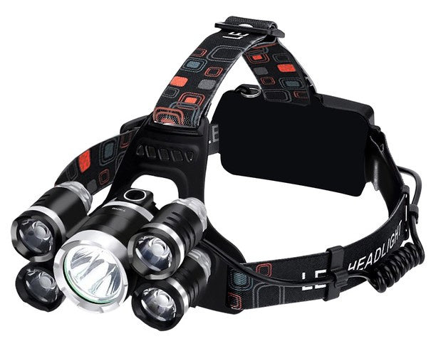 5 x T6 CREE LED-Scheinwerfer