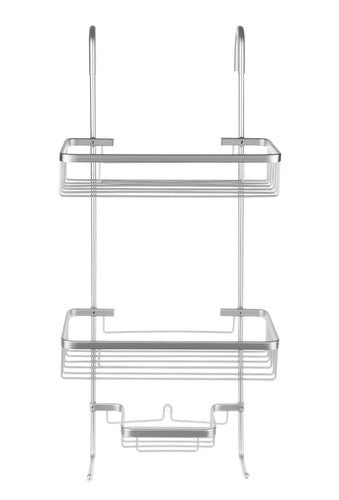 Hängendes Duschregal – Silber