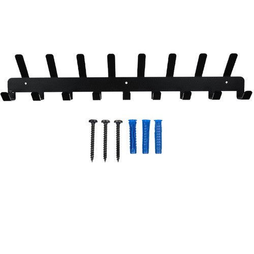 Wandhalter (17 Haken) – schwarz