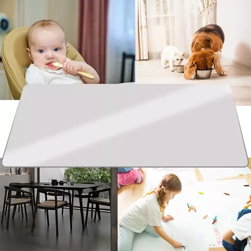 Schutzmatte unter Stuhl 90x130cm RUHHY - milchig