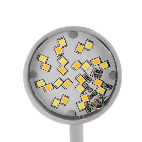 Schreibtischlampe mit Clip - weiß Izoxis 19455