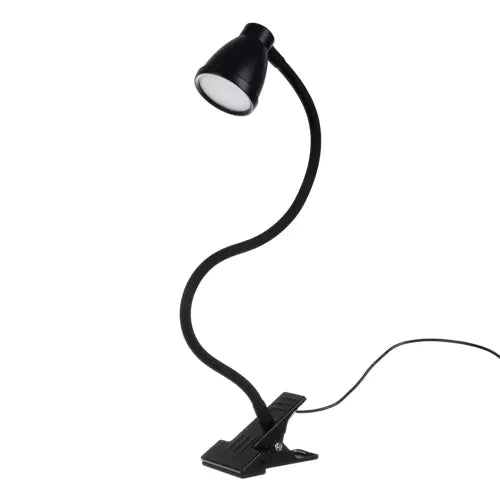 Schreibtischlampe mit Clip – schwarz Izoxis 19454