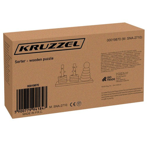 Sortierer - Holzpuzzle Kruzzel 19870