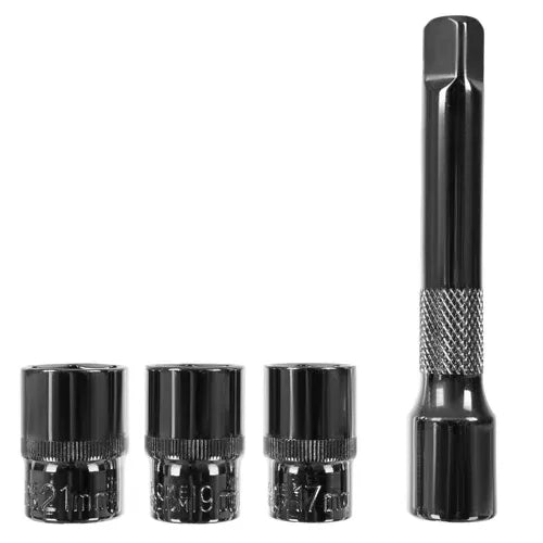 Drehmomentschlüssel 1/2 Zoll 28-210 Nm Steckschlüssel 17 19 21 mm Verlängerung