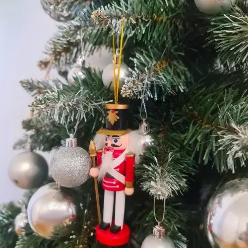 5 Stk. Nussknacker Weihnachten Christbaumschmuck Nussknackerfiguren Weihnachtlich 20358